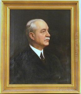 Portrait Of A Gentleman In Profile