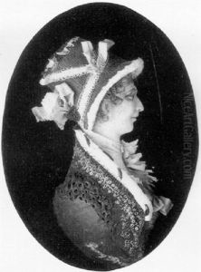 Profile Of Lady Elizabeth Manners by Samuel Percy