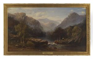 River Near Dolgelthy, North Wales