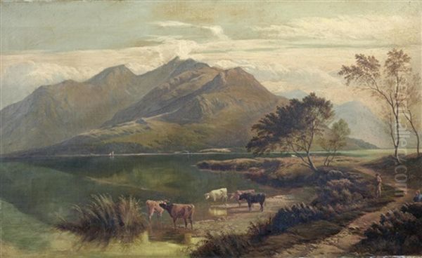 A Mountain Landscape - view 1