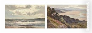 Grange-over-sands; And The Lancaster Sands (pair)