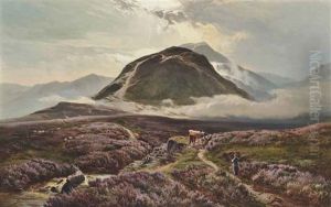 Carn Dearg And Ben Nevis From Achintee