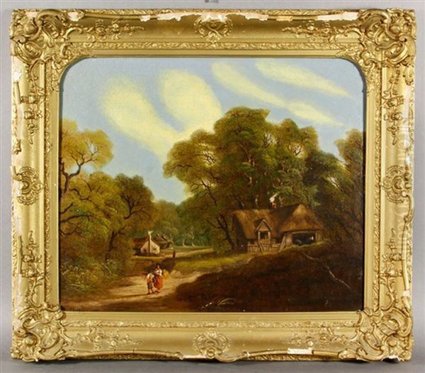 Thatched Village Landscape - view 1