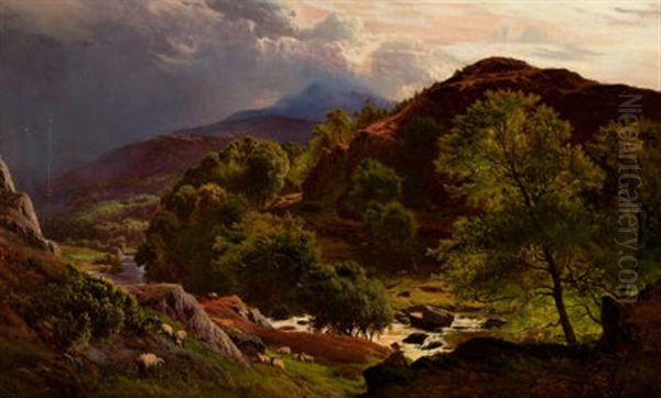 The River Llugwy At Capel Curig - view 1