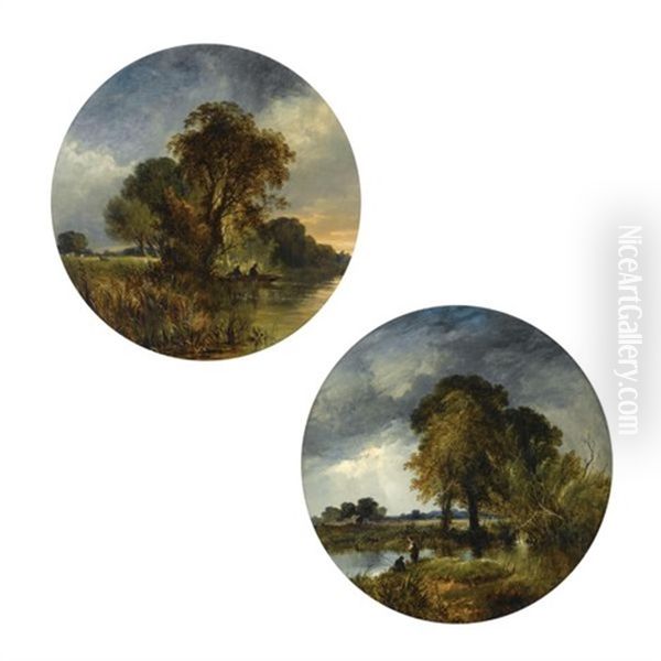 River Landscapes (pair) - view 1