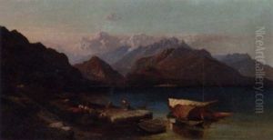 Lake Maggiore by Sidney Richard Percy