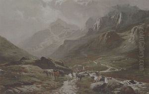 Grisedale, Westmoreland by Sidney Richard Percy