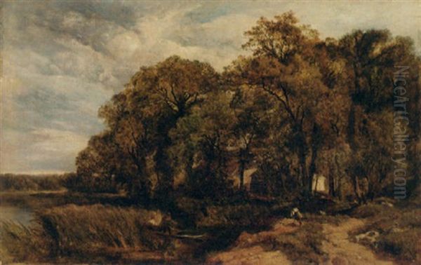 The Reed Gatherers - view 1