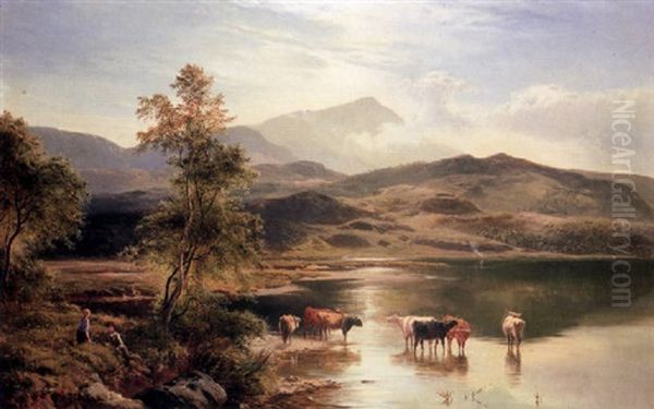 Landscape With Cattle And Figures - view 1