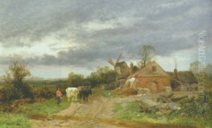Returning From Pasture by Sidney Richard Percy