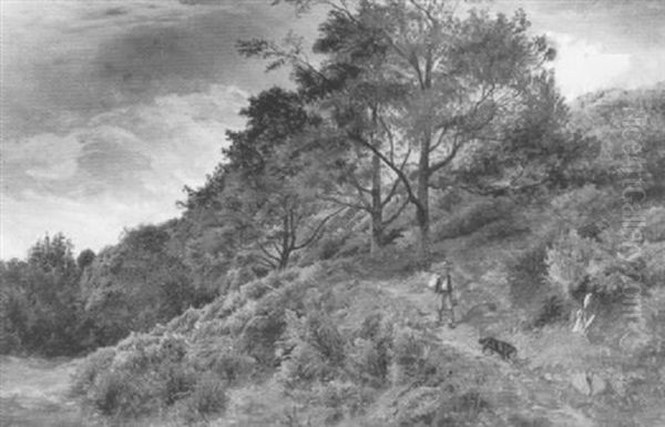 Mountain Path, North Wales - view 1