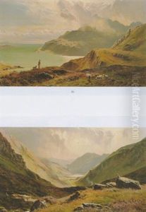 Brothers Water From Kirkston Pass, Westmoreland by Sidney Richard Percy