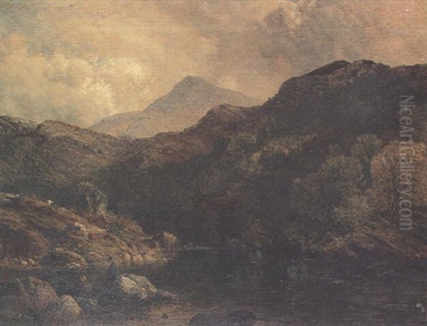 Llyn Cwm Dulym, North Wales - view 1