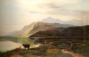 The Barmouth Water Near Dolgelly, North Wales