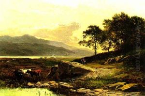 Cattle In A River Landscape Cattle In A River Landscape
