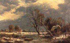 A Winter's Day by Sidney Richard Percy