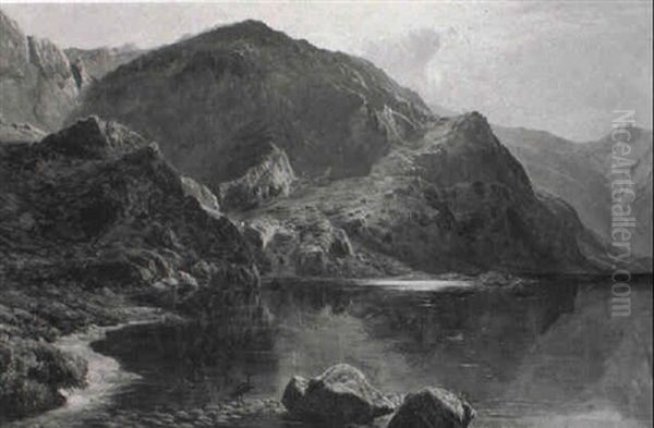 Llyn Llage, North Wales - view 1