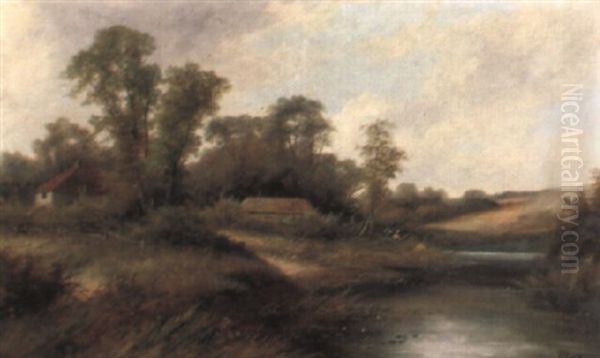Landschaft Mit Vieh Und Figurenstaffage - view 1