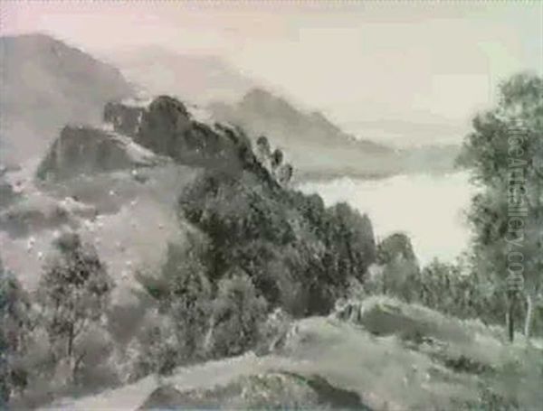 Grangefell, Borrowdale; And Derwentwater - view 1