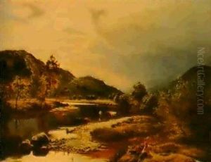 On The Lledr, Near Bettws-y- -coed, North Wales