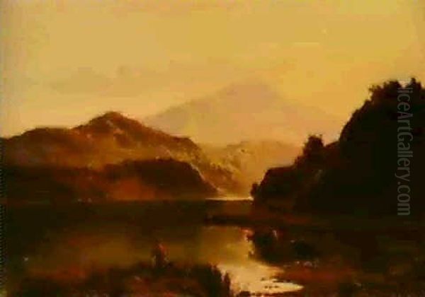 Fishing On The Lake - view 1