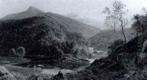 A Highland Stream by Sidney Richard Percy