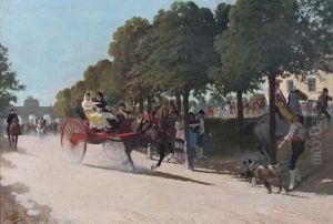 Off To The Bullfight by Daniel Perea Y Rojas