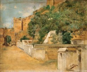 Arrabal Del Castillo De Alcala De Guadaira, Arco De San Miguel by Jose Arpa Y Perea