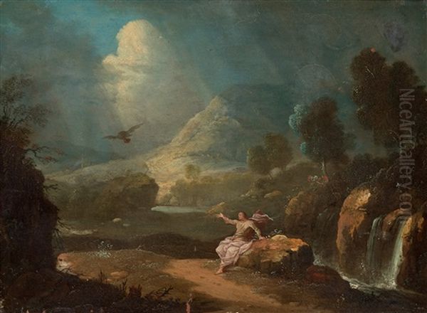 Landscape With St. John - view 1