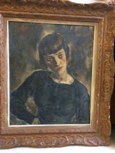 Portrait De Marie-louise Rousseau