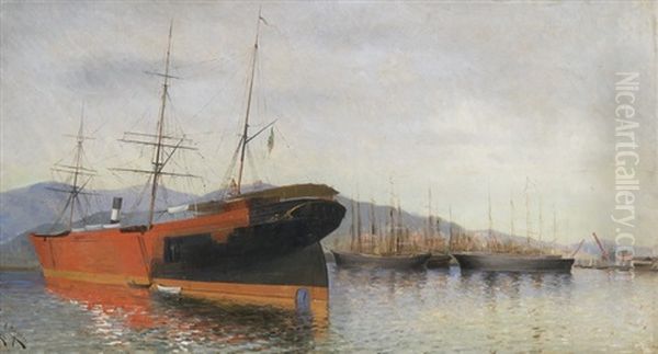Schiffe Im Hafen - view 1