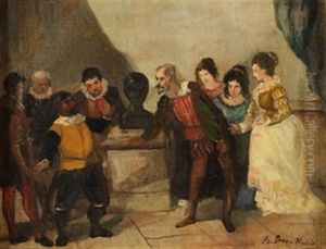 Escena Del Quijote by Antonio Perez Rubio