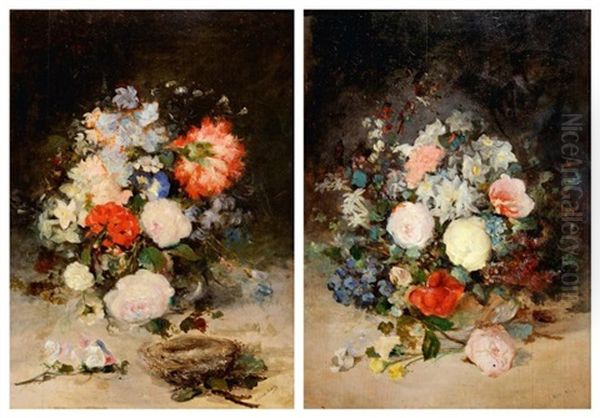Bouquets Fleuris (pair) - view 1