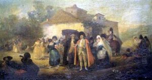 La Noce Villageoise by Antonio Perez Rubio