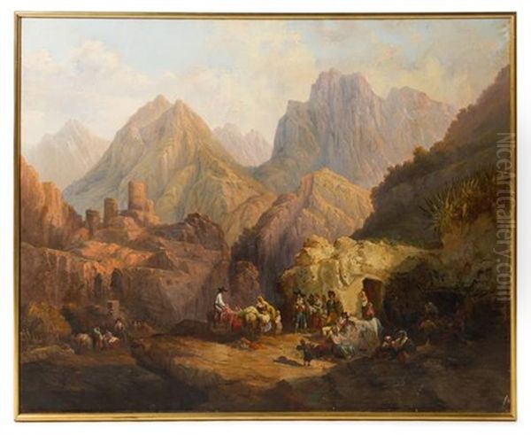 Campaign Among Ruins, 1846 - view 1