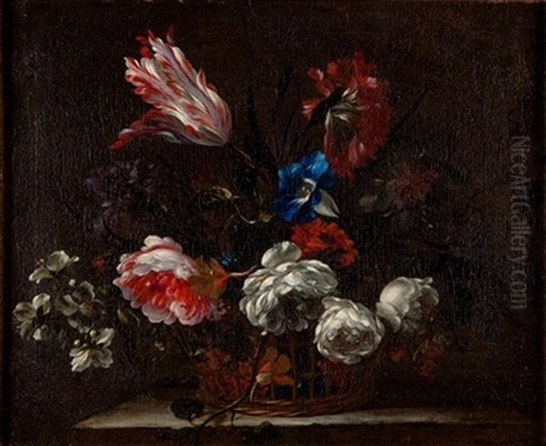 Cesto Con Flores - view 1