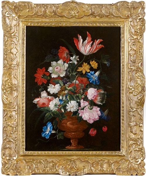 Bouquet De Fleurs Dans Un Vase - view 1