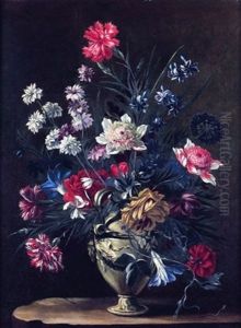 Nature Morte Au Vase De Fleurs