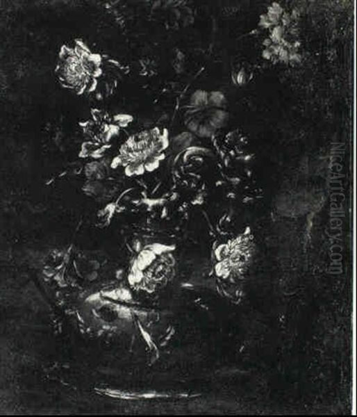Still Life Of Flowers In A Vase - view 1