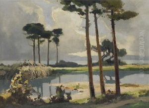 Corse, L'embouchure Du Liamone by Lucien Peri