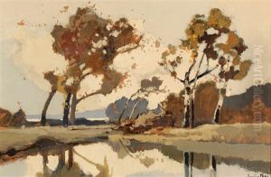 Taravo En Automne by Lucien Peri