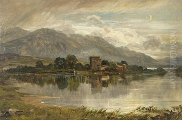 Loch Leven Castle - view 1