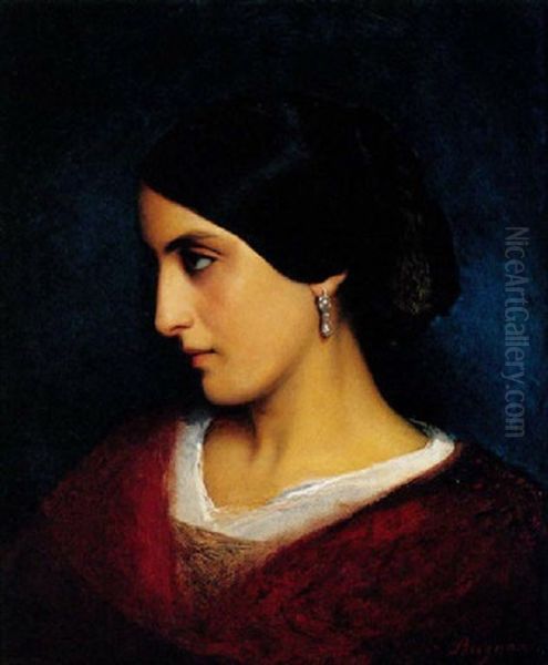 Jeune Femme De Profil - view 1