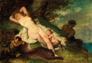 Bacchantes Resting by Alexis Joseph Perignon