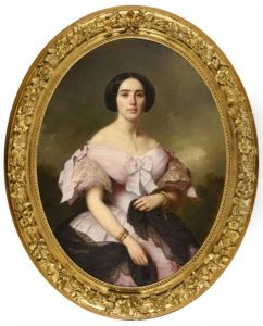 Portrait De Mademoiselle Virginie Huet, Pianiste Virtuose