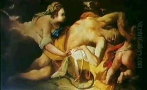Diana And Endymion by Odoardo Perini