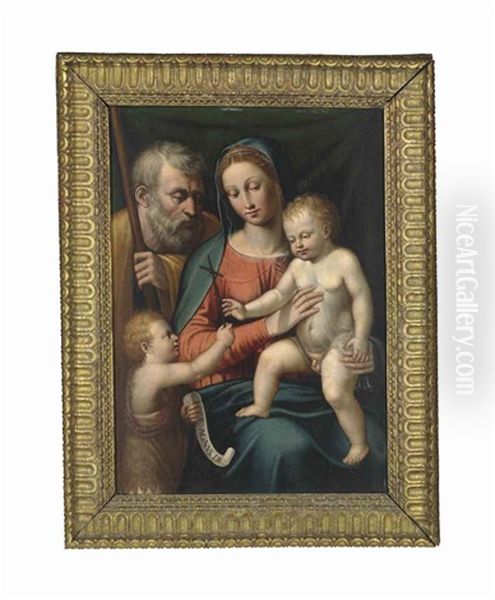 The Holy Family With The Infant Saint John The Baptist - view 1