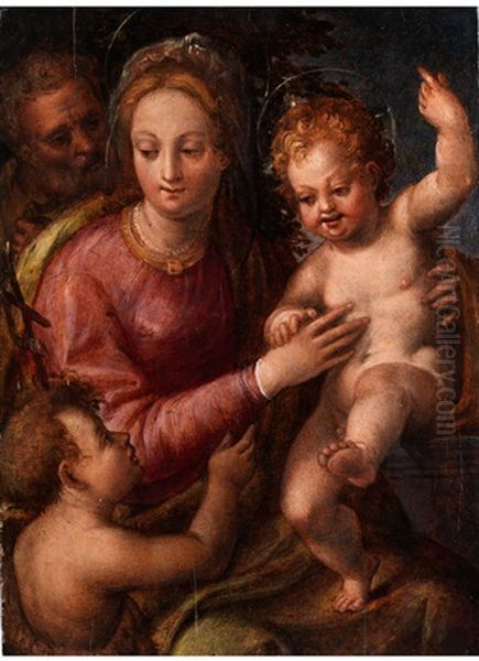 Sacra Famiglia Con San Giovannino  (heilige Familie Mit Heiligem Johannes) - view 1