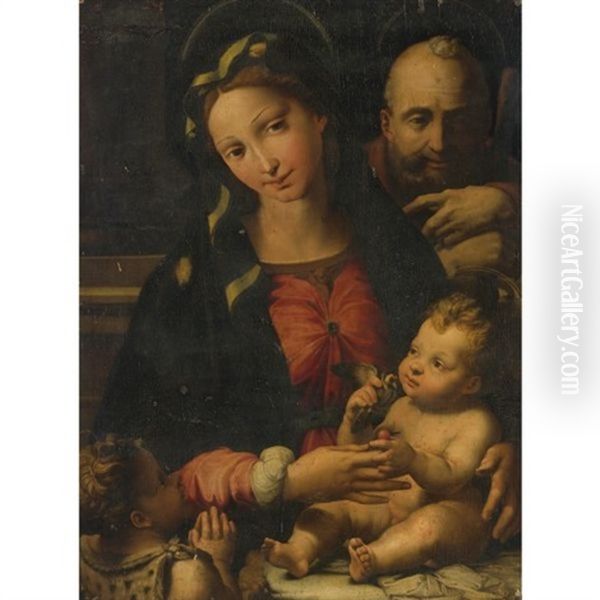 The Holy Family With The Infant Saint John The Baptist - view 1
