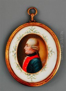 Portrait Of An Officer by Lie-Louis Perin-Salbreux